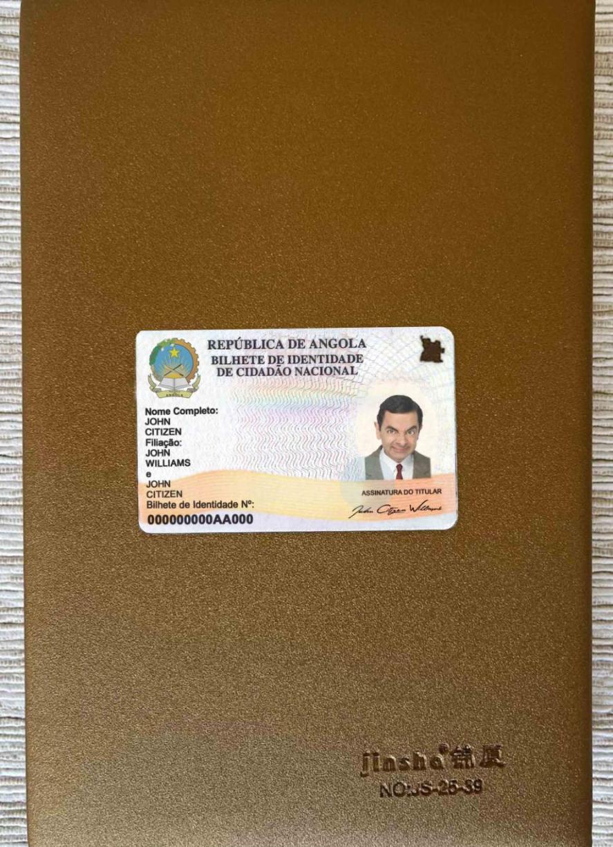 Realistic Angola ID photolook sample